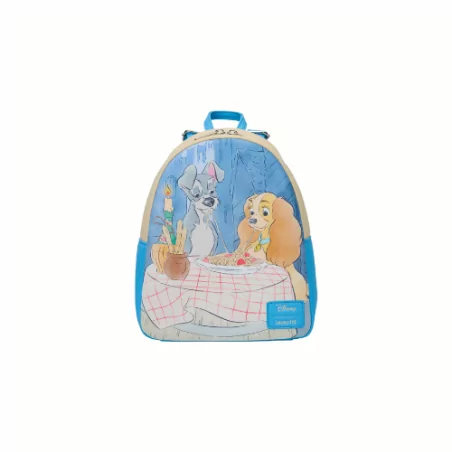 Sac à dos Spaghetti scène La belle & le clochard LOUNGEFLY - Livraison 06/2025