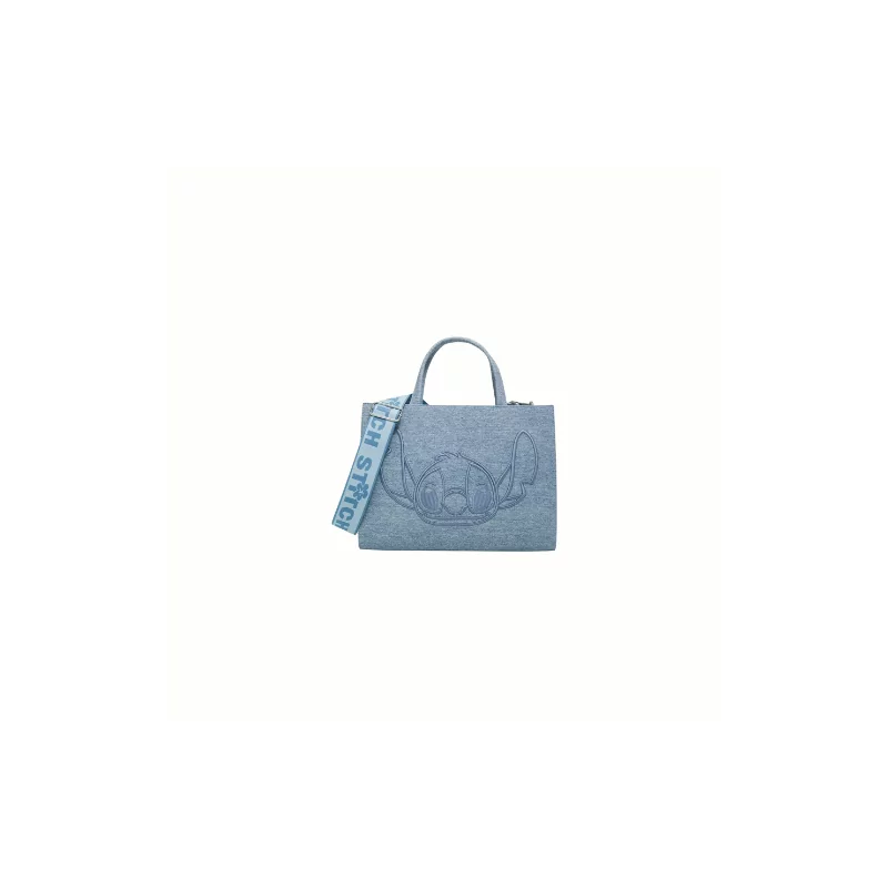 Sac à bandoulière Denim Stitch Lilo & Stitch LOUNGEFLY - Livraison 06/2025