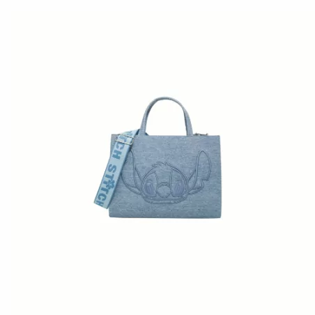 Sac à bandoulière Denim Stitch Lilo & Stitch LOUNGEFLY - Livraison 06/2025