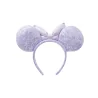 Ears sequins Minnie mouse Lilas Disney