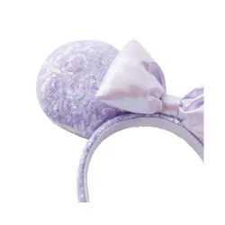 Ears sequins Minnie mouse Lilas Disney