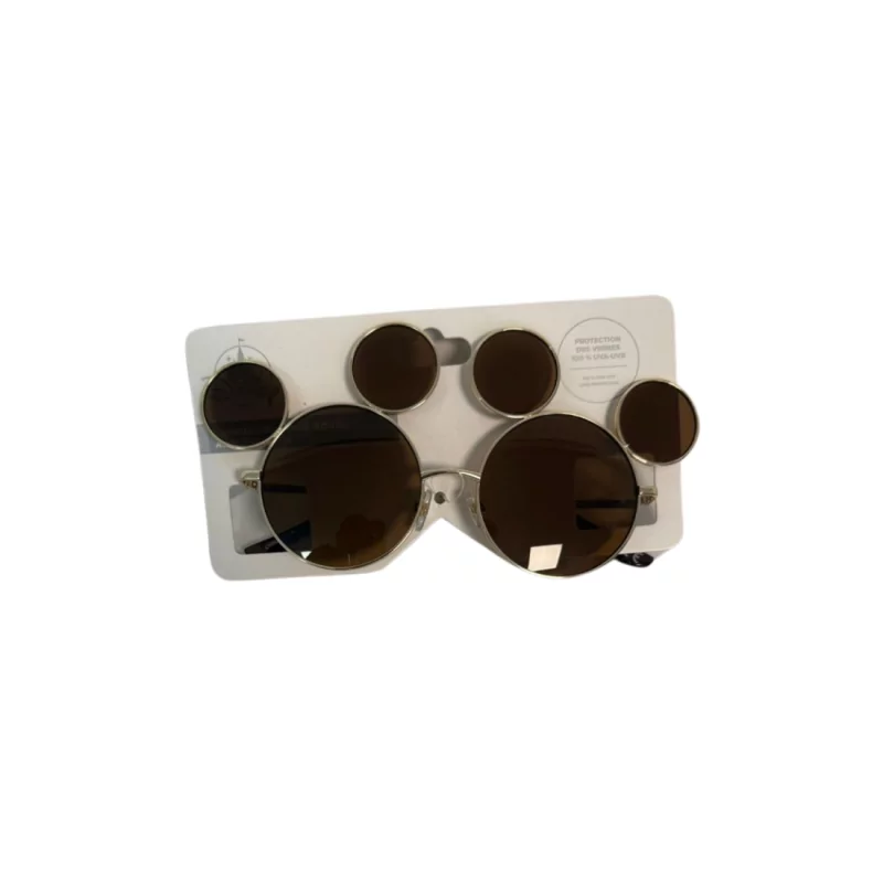 Lunettes de soleil Mickey marron