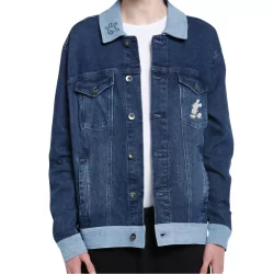 Patch Denim Jacket Mickey...