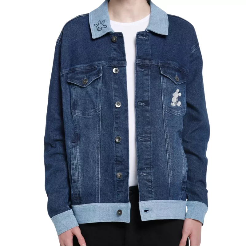 Patch Denim Jacket Mickey Mouse Our Universe