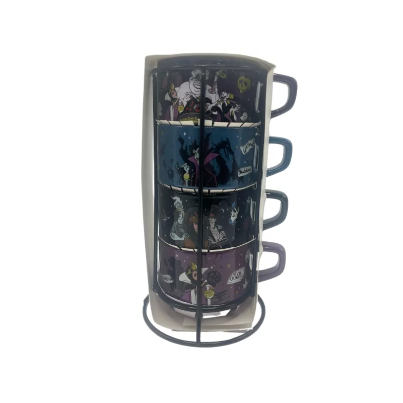 Set de tasses villains Disney